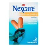 Nexcare 3m Protetor Ouvidos Moldavel Tamanho Unico 2 Pares