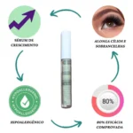 Serum para Crescer Cilios Sombrancelha Falhada Fortalecedor - Image 3