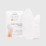 máscara esfoliante para pés com óleo de coco - foot peeling mask 1 par - Image 2