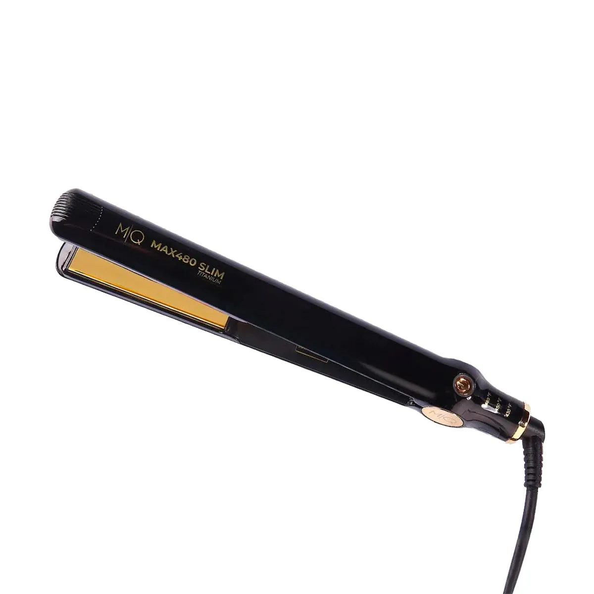 Mq Professional Max480 Slim Titanium - Chapinha de Cabelo Pr Mq Professional Max480 Slim Titanium - Chapinha de Cabelo Preta - Image 1
