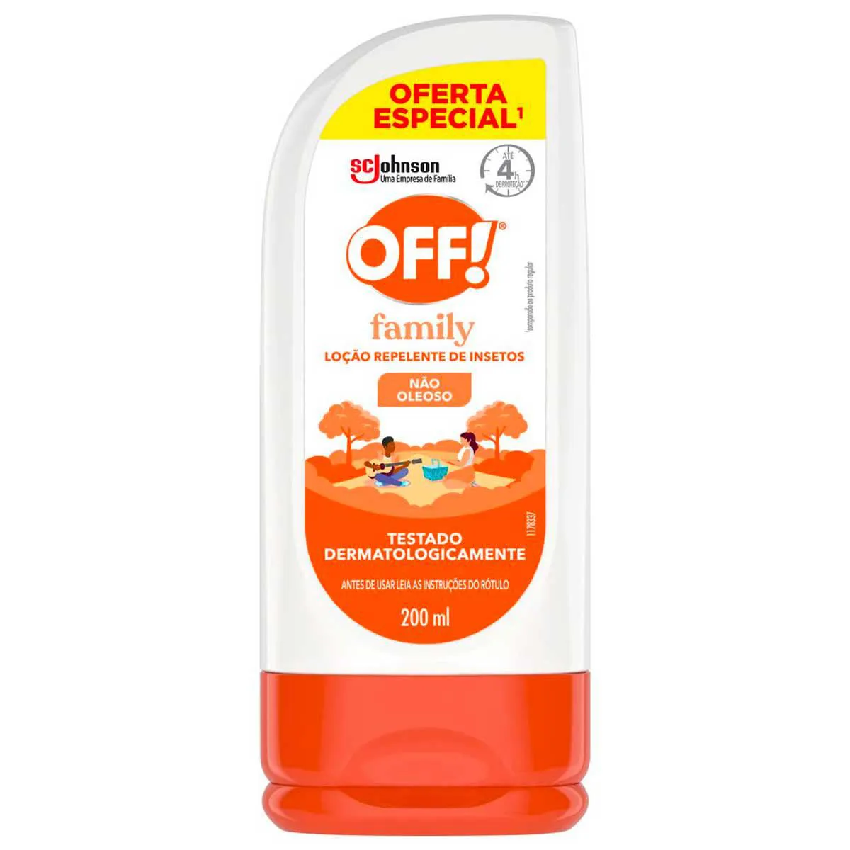 Repelente Off! Family Loção Deet 200ml Repelente Off! Family Loção Deet 200ml - Image 1