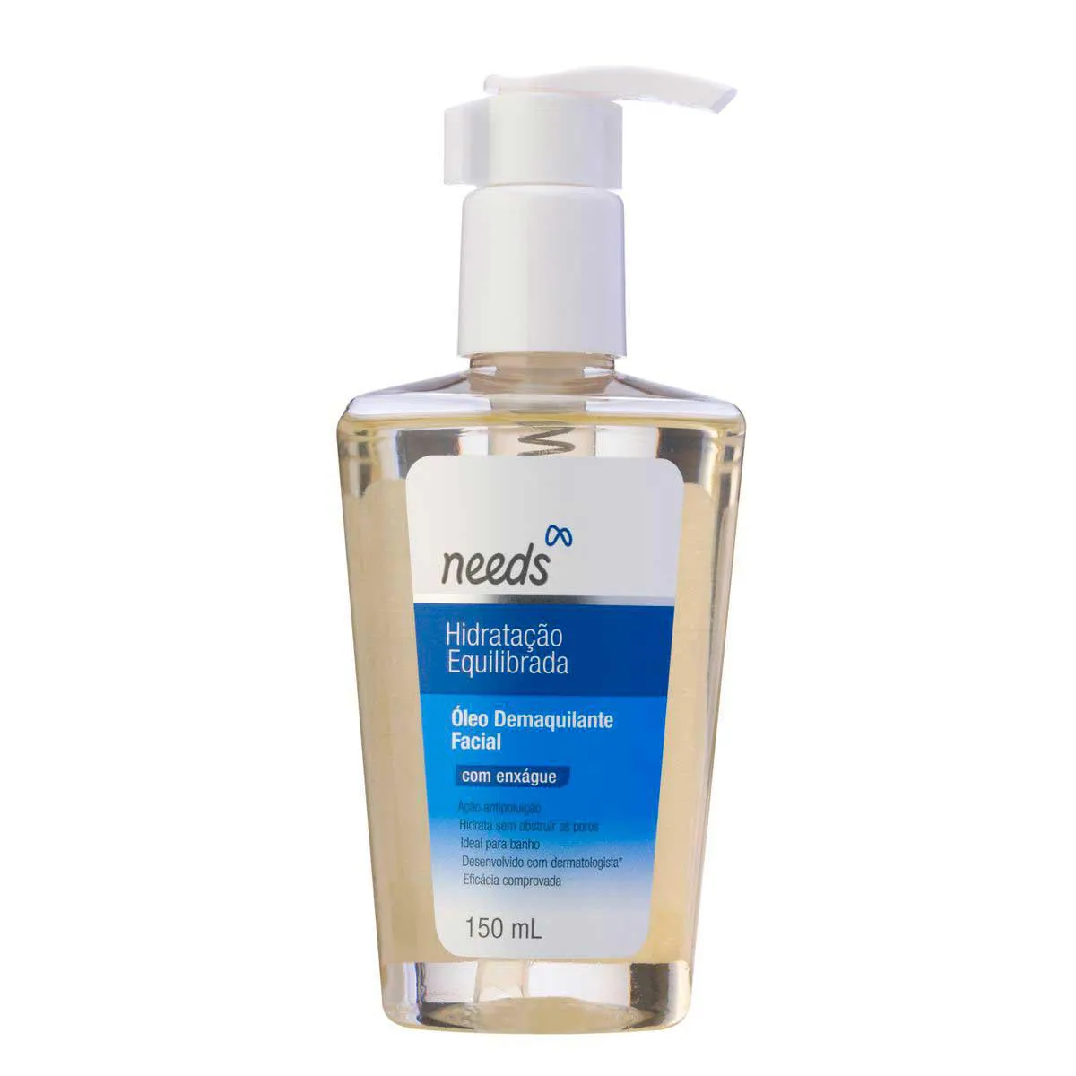 Óleo Demaquilante Needs Hidratação Equilibrada 150ml Óleo Demaquilante Needs Hidratação Equilibrada 150ml - Image 1