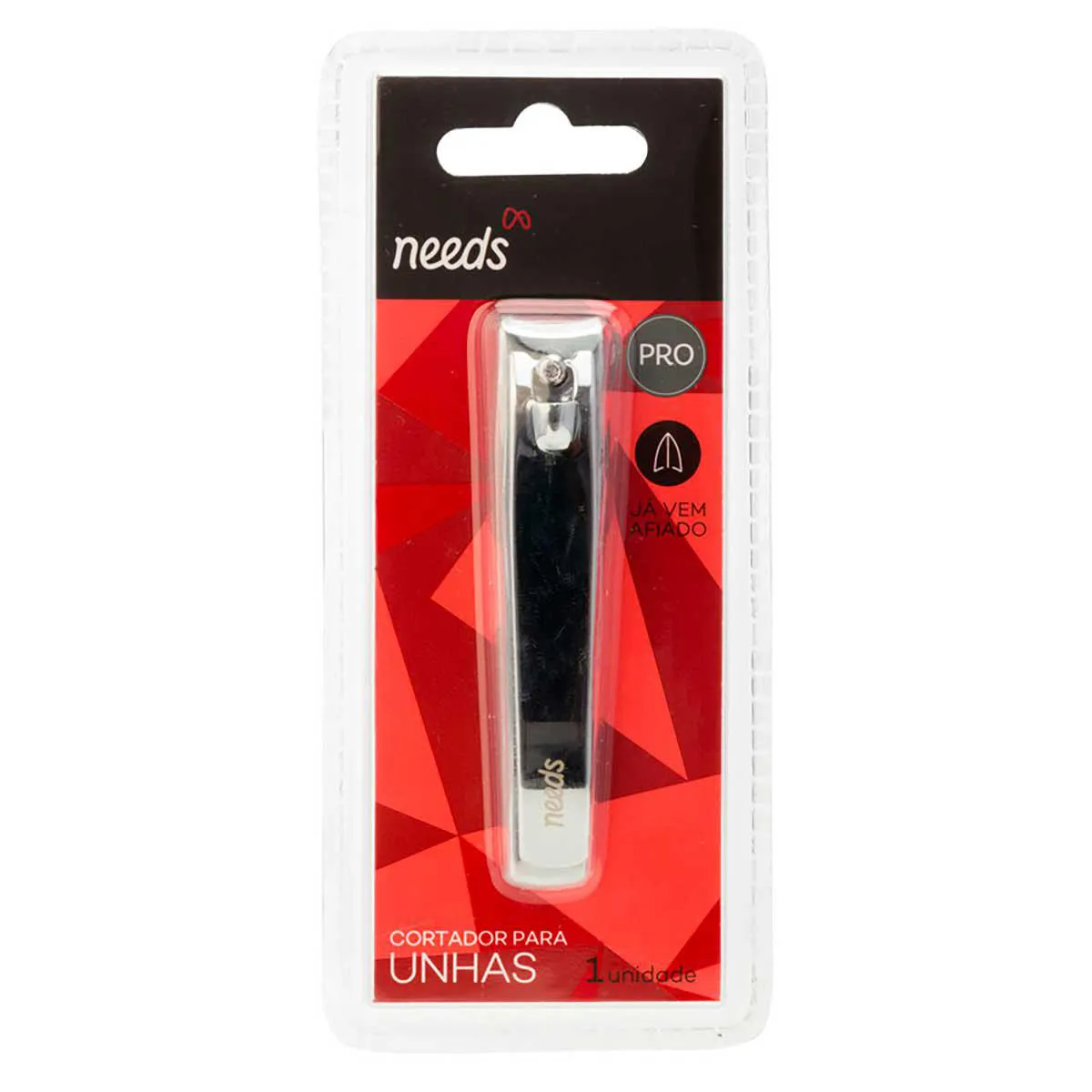Cortador de Unha Needs PRO Grande 1 Unidade Cortador de Unha Needs PRO Grande 1 Unidade - Image 1