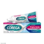 Kit Creme Fixador de Dentadura Ultra Corega Tripla Ação Sem Sabor 40g + Creme Dental Parodontax Flúor Extra Fresh 90g - Image 3