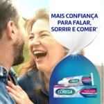 Kit Creme Fixador de Dentadura Ultra Corega Tripla Ação Sem Sabor 40g + Creme Dental Parodontax Flúor Extra Fresh 90g - Image 4