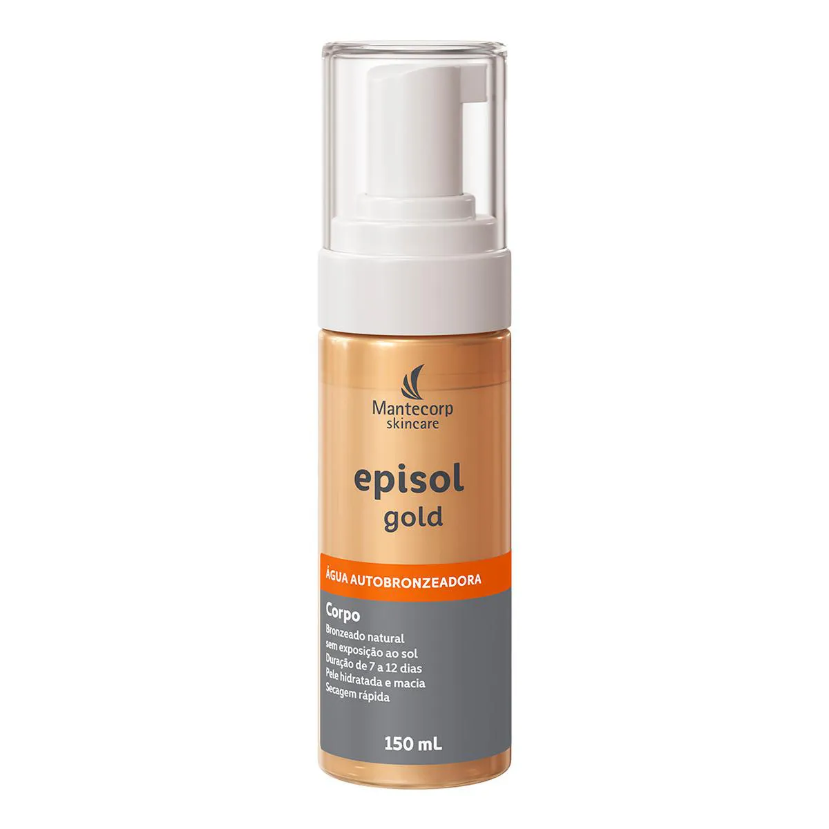 Água Autobronzeadora Corporal Solução Episol Gold Dourado 15 Água Autobronzeadora Corporal Solução Episol Gold Dourado 150ml - Image 1