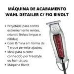 Máquina de Acabamento Wahl Detailer com Fio Bivolt - Image 4