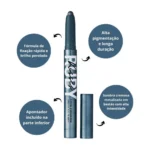 Sombra para Olhos em Barra Ruby Kisses Stick Eyeshadow Titanium Glam 1,4g Rsb06b - Image 2