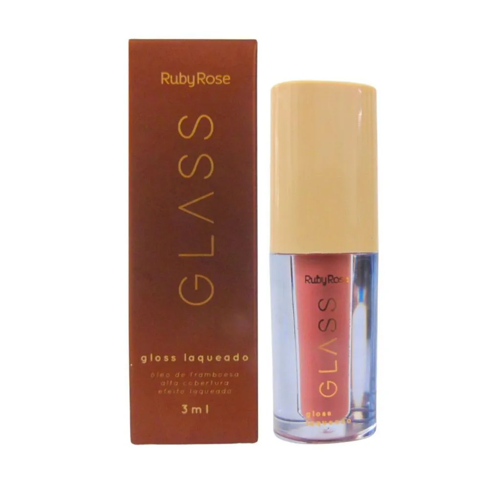 Gloss Laqueado Ruby Rose Glass Bg06 3ml Gloss Laqueado Ruby Rose Glass Bg06 3ml - Image 1