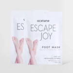 Kit Máscara Hidratante para Pés com Óleo de Coco - Foot Mask 1 Par (2 Produtos)