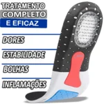 Palmilha Anatômica Anti Dor Tratamento Fascite Plantar e Esporão Original 1par 35a40 - Imagem 2