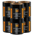 Kit 06 Gel Cola Boomer Clear Embaixador 500g