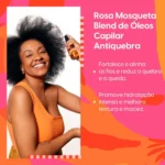 Blend Capilar Rosa Mosqueta Negra Rosa 100ml - Imagem 3