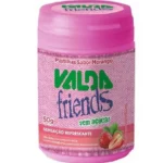 Valda Friends Pastilha de Mentol Sabor Morango sem Açúcar Caixa com 6 Potes de 50g - Imagem 3