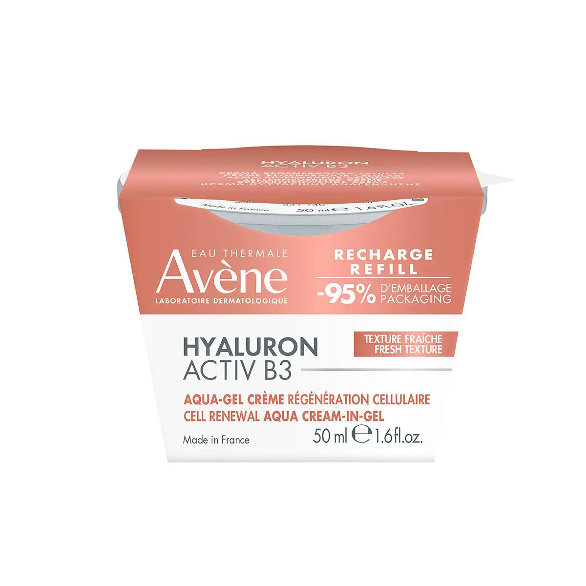 Refil Gel-Creme Anti-idade Avène Hyaluron Activ B3 Aqua Reno Refil Gel-Creme Anti-idade Avène Hyaluron Activ B3 Aqua Renovador Celular 50ml - Image 1