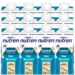 Complemento Alimentar Nutren Control Baunilha 200Ml 12 Unidades