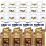 Complemento Alimentar Nutren Senior Chocolate 200Ml 12 Unidades