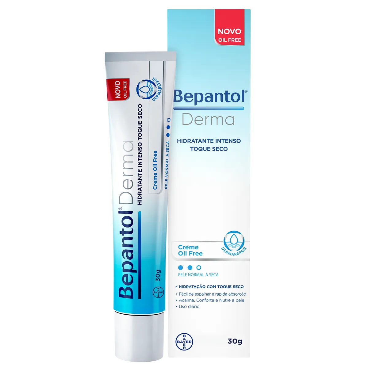 Hidratante Bepantol Derma Oil Free Pele Normal a Seca 30g Hidratante Bepantol Derma Oil Free Pele Normal a Seca 30g - Imagem 1