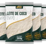 Kit 4 Leite De Coco Em Po 300G – Sabor Verde