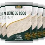 Kit 6 Leite De Coco Em Po 300G – Sabor Verde