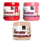 Kit Creme para o Bumbum Celulite Espinha e Clareador Mancha