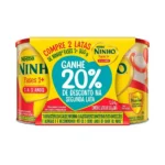 Kit Fórmula Infantil Ninho Fases 1+ com 2 unidades de 800g