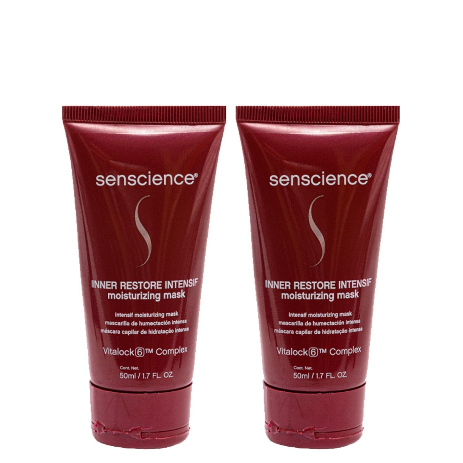 KIT SENSCIENCE INNER RESTORE INTENSIF MÁSCARA DE HIDRATAÇÃO KIT SENSCIENCE INNER RESTORE INTENSIF MÁSCARA DE HIDRATAÇÃO 50ML – 2 UNIDADES - Imagem 1