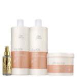 Kit Wella Professionals Fusion Trio Salon Care + Oil Reflections (4 Produtos)