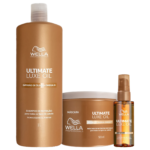 Kit Wella Professionals Ultimate Luxe Oil Salon Trio (3 Produtos)