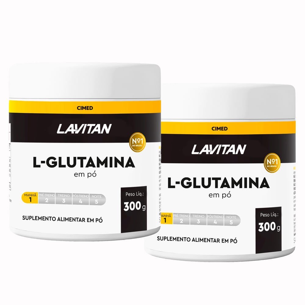 Lavitan L-Glutamina 300 g com Dosador Lavitan L-Glutamina 300 g com Dosador - Image 1