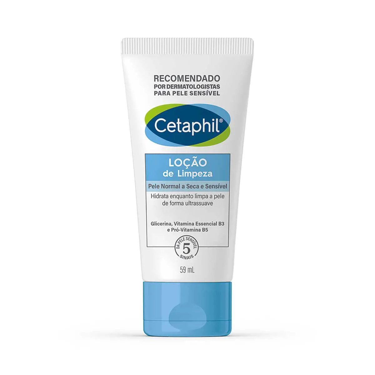 Loção de Limpeza Cetaphil Corpo e Rosto Pele Seca e Sensível Loção de Limpeza Cetaphil Corpo e Rosto Pele Seca e Sensível com 59ml - Image 1