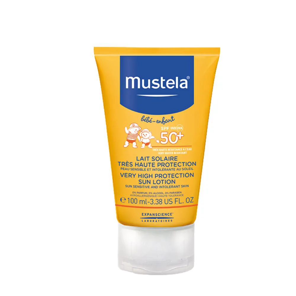 Mustela Protetor Solar Infantil Loção Fps50 + 100Ml Mustela Protetor Solar Infantil Loção Fps50 + 100Ml - Image 1