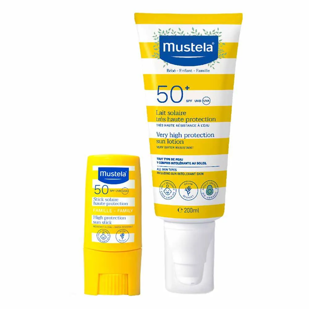 Mustela Solaire Haute Protection Kit – Protetor Solar Fps50 Mustela Solaire Haute Protection Kit – Protetor Solar Fps50 + Protetor Solar Infantil Fps50+ - Imagem 1