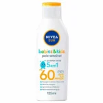 Nivea Sun Protetor Solar Kids & Babies Pele Sensível Fps 60 125ml