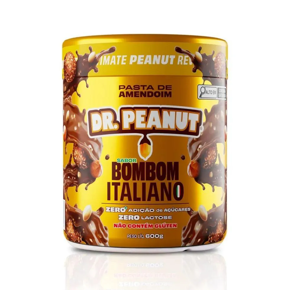 Pasta de Amendoim (600g) – Sabor: Bombom Italiano Pasta de Amendoim (600g) – Sabor: Bombom Italiano - Imagem 1