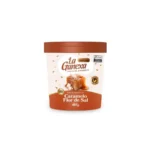 Pasta de Amendoim Integral Gourmet 450G Zero Açucar – Sabor: Caramelo e Flor de Sal com Whey Protein