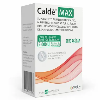 Polivitamínico Caldê Max 30 comprimidos Polivitamínico Caldê Max 30 comprimidos - Image 1