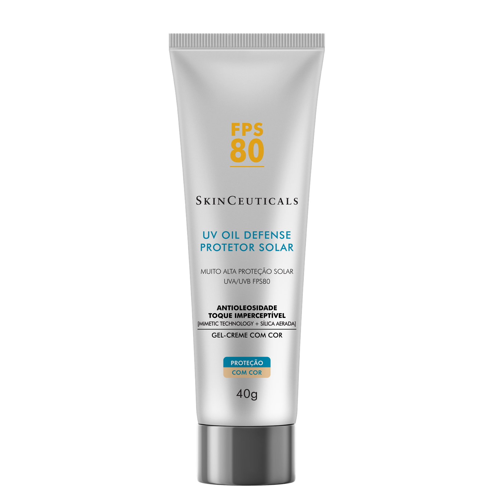 SkinCeuticals UV Oil Defense FPS 80 – Protetor Solar com Cor SkinCeuticals UV Oil Defense FPS 80 – Protetor Solar com Cor 40g - Image 1
