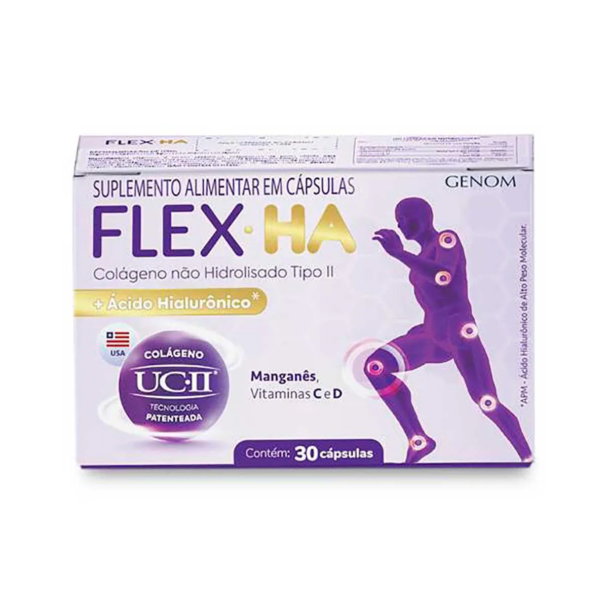 Suplemento Alimentar Flex-HA com 30 Cápsulas Suplemento Alimentar Flex-HA com 30 Cápsulas - Image 1