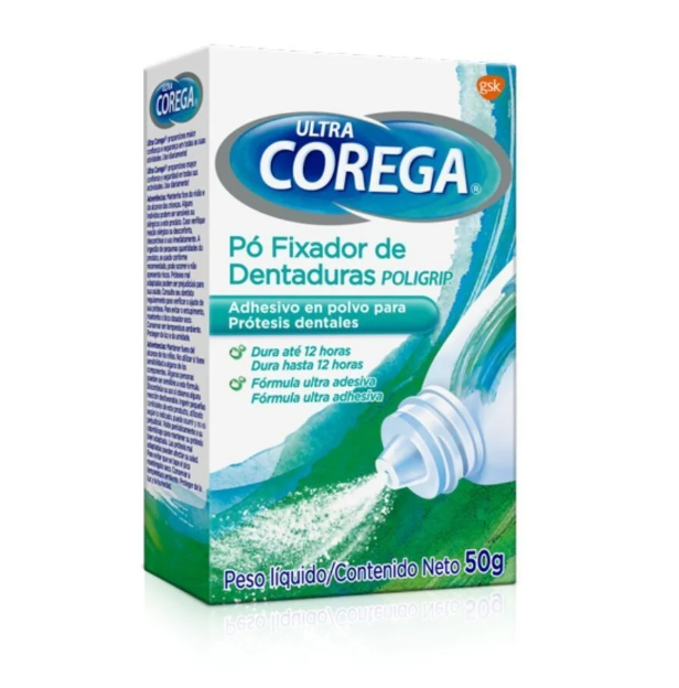 Fixador Corega Ultra em pó 50g Fixador Corega Ultra em pó 50g - Image 1