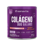 Colágeno Sanavita Duo Balance Hibiscus com Frutas Roxas 330g