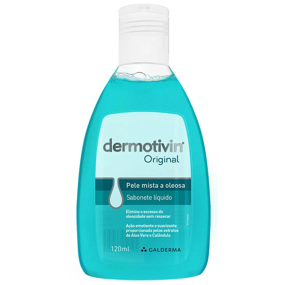 Dermotivin Original Sabonete Líquido Para Pele Mista 120ml Dermotivin Original Sabonete Líquido Para Pele Mista 120ml - Image 1