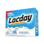 Enzima Lactase Lacday 10.000u.fcc 60 Comprimidos Mastigáveis