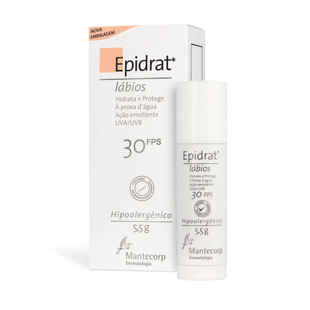 Epidrat Protetor Labial 5,5gr Fps30 Epidrat Protetor Labial 5,5gr Fps30 - Imagem 1