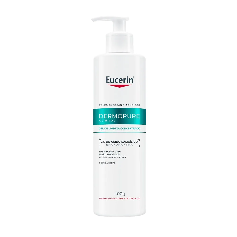 Gel De Limpeza Concentrado Eucerin Dermopure Oil Control 400 Gel De Limpeza Concentrado Eucerin Dermopure Oil Control 400g - Image 1
