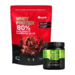 Kit Whey Protein Concentrado 1kg e Creatina Monohidratada 250g