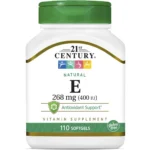 Vitamina e 180 Mg 400 Ui 110 cápsulas 21st Century